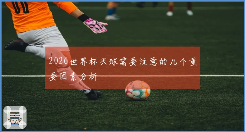 2026世界杯买球需要注意的几个重要因素分析
