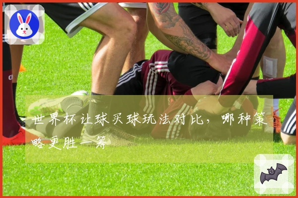 世界杯让球买球玩法对比，哪种策略更胜一筹